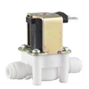 12VDC barb fitting quick connection plastic solenoid valve water