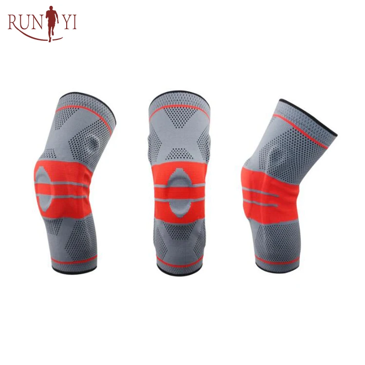 

band protector cap guard knit knee support sleeve for basketball, Black,blue,grey