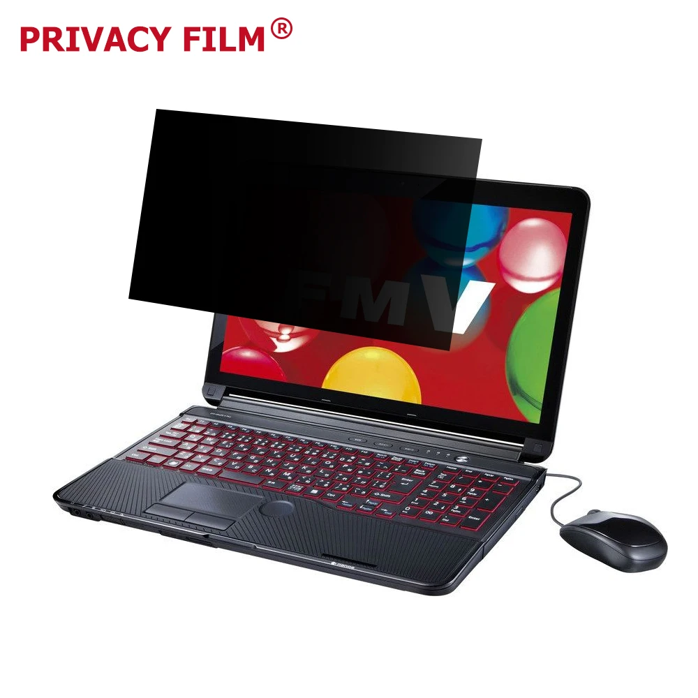 

Manufacturer Wholesale Anti-spy Film 24 inch (16:9) Computer (531*298mm) Privacy Screen Filter, Light black
