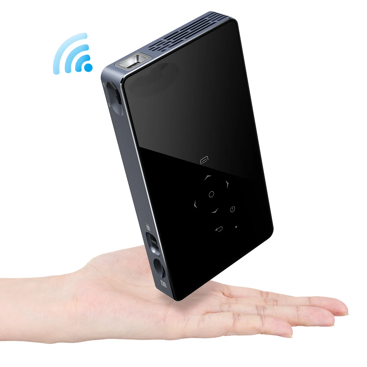 

2020 Super Mini home theater projector HD smart Android Beamer wireless DLP projector phone