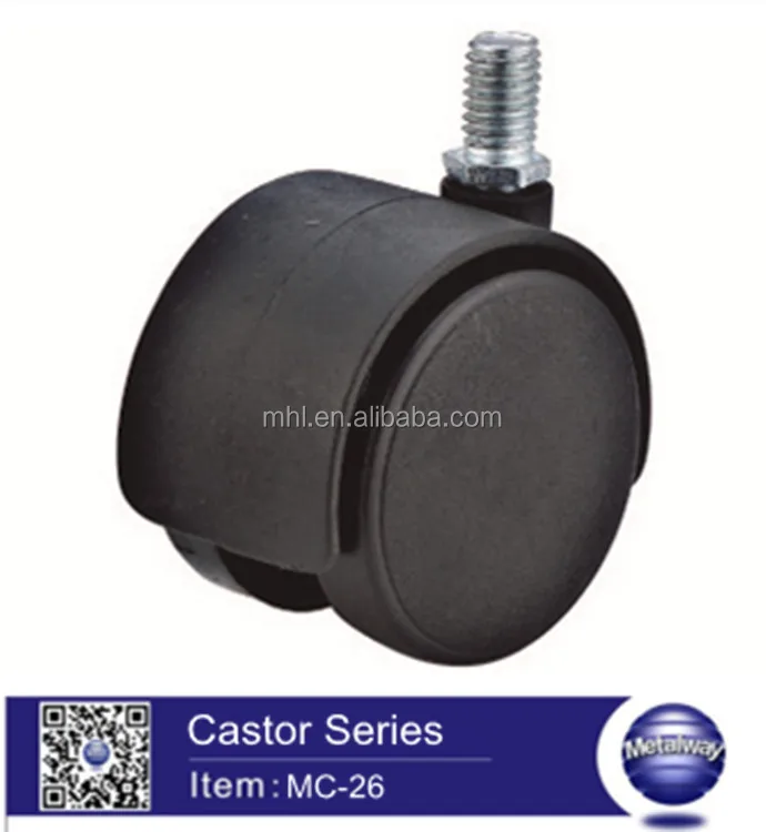 Office Chair Rubber Wheel Cabinet With Without Brake Plastic Office Chair Rubber Wheel Cabinet With