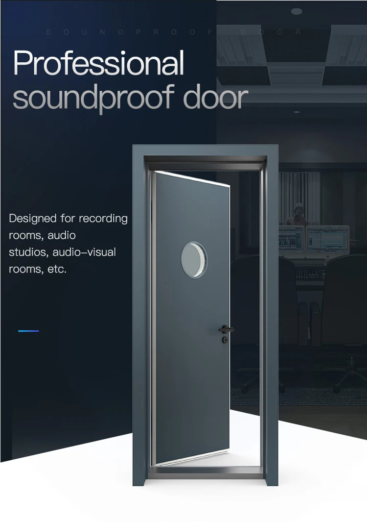 Soundbox recording studio ktv fire retardant professional soundproof Silent door