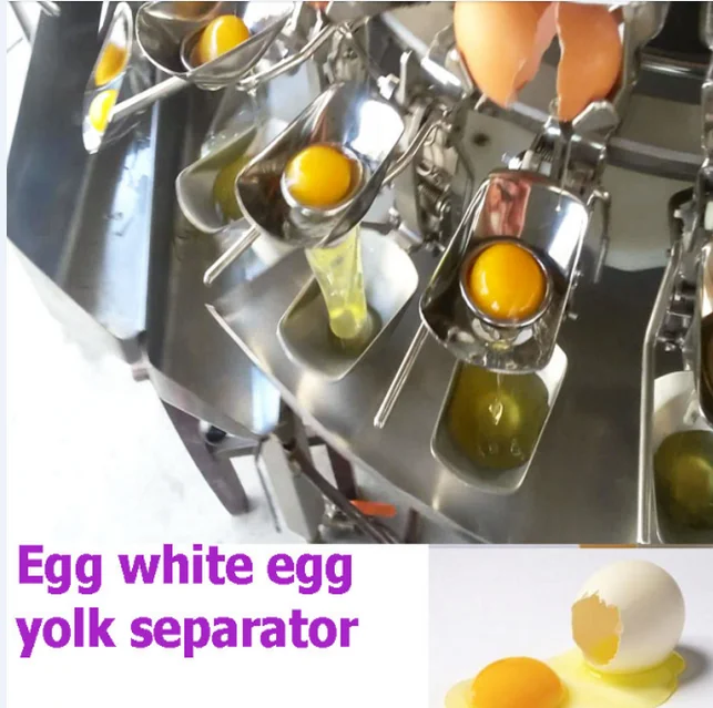 Egg White Separator Machine / Egg Breaking Equipment /egg Yolk