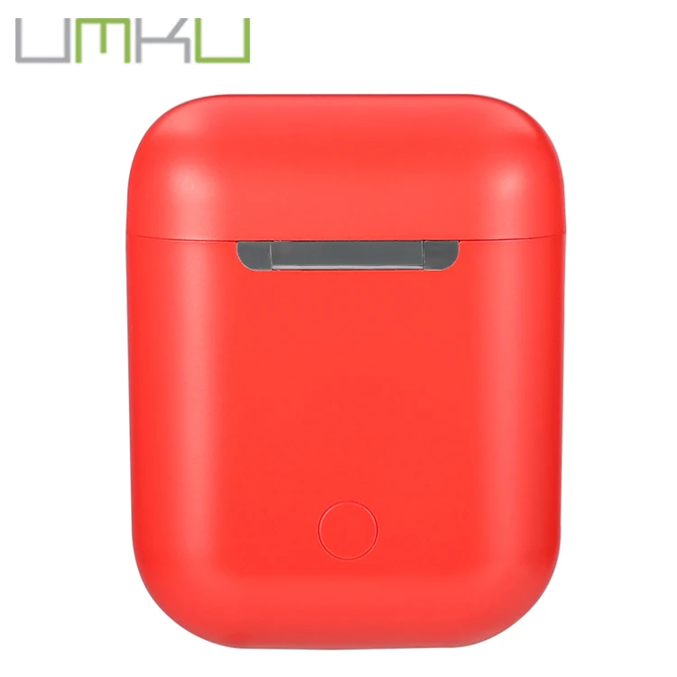 i12S Red TWS bluetooth wireless earbuds headphone for Iphone