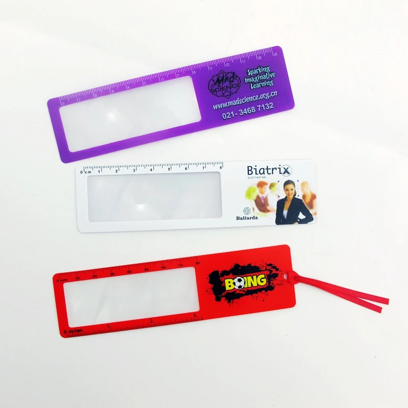 Multiduty Products Magnifier Ruler,Magnifying Business Cards With ...