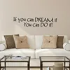 Home decor removable wall stickers decal inspirational quotes