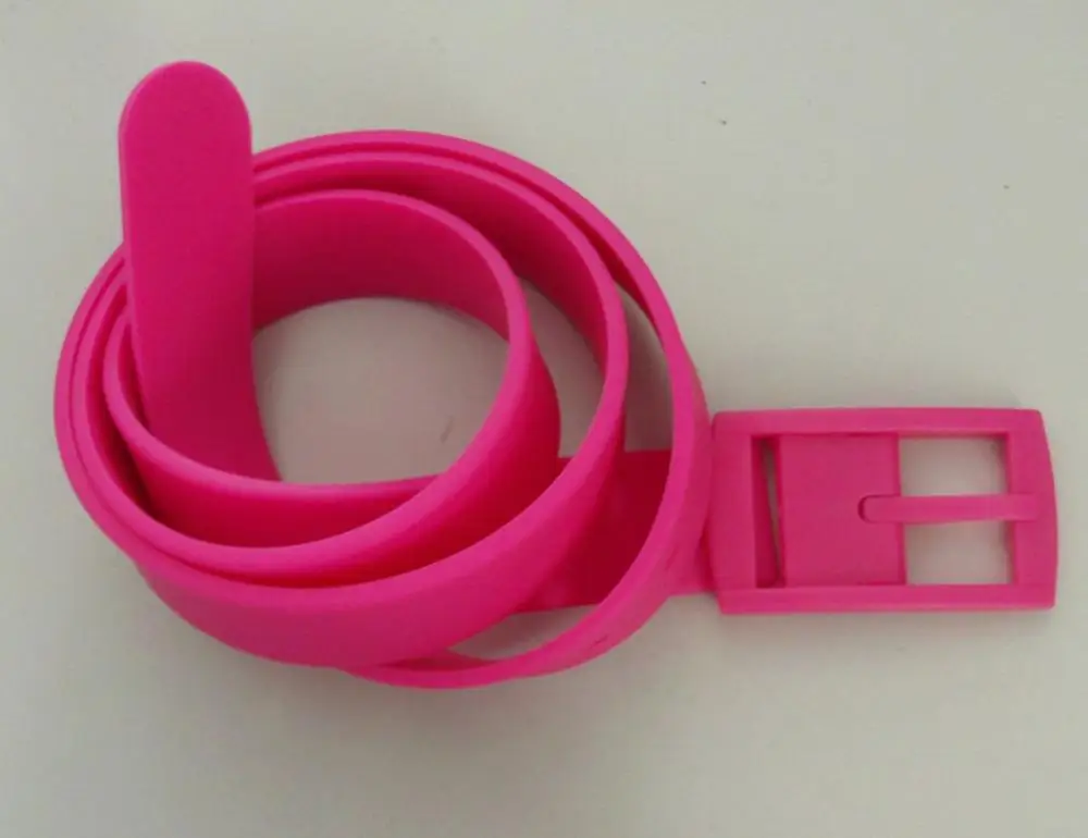 
OEM Silicone Dressing Belt for Men and Women Silicone Sports Belt 