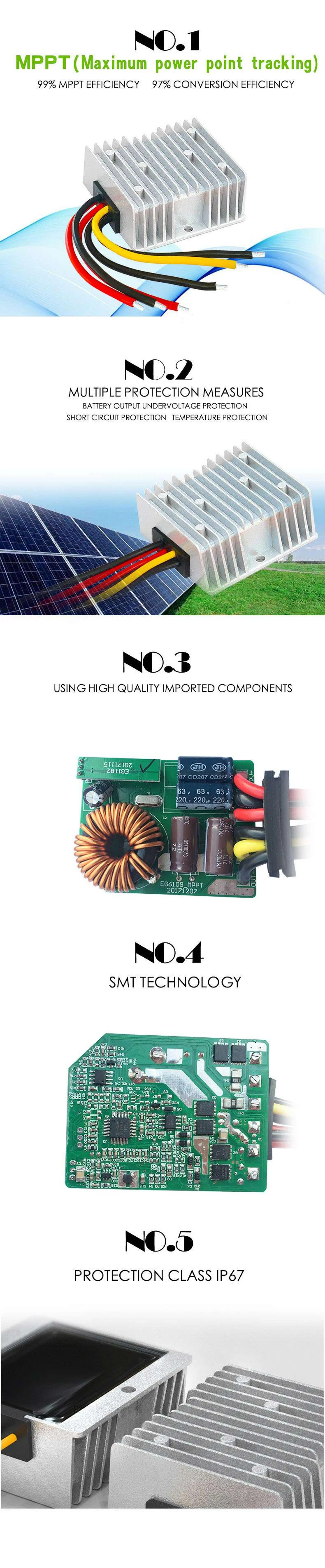Mppt Led Driver FRANKEVER MPPT With Built-in LED Driver Solar Charge Controller ...
