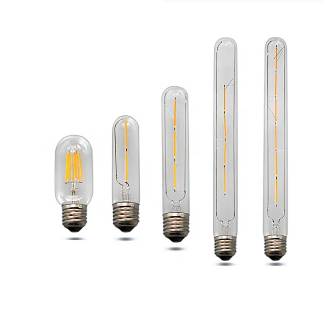 Vintage LED Bulb T10/T185/T225/T300 E27 LED Filament Tube Bulb Dimming Lights