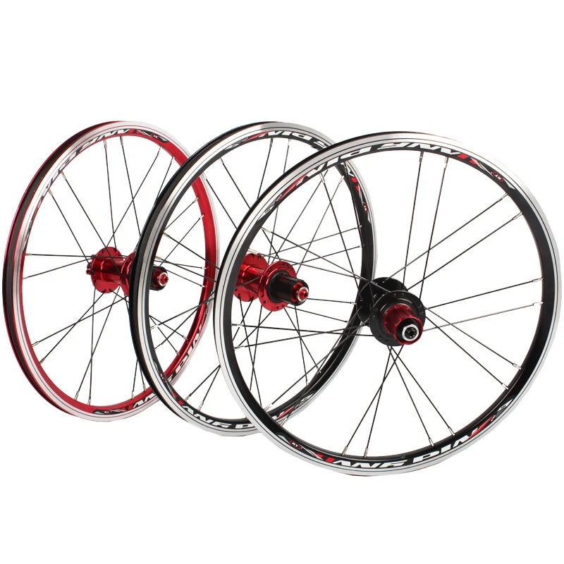 BMX folding bike 20inch RT *1-3/8 V /disc Brake Front 2 Rear 5 Bearing Ultra Smooth light 451/406 wheel wheels rim