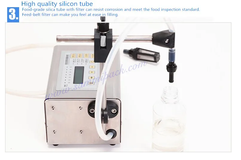 Upgrade Model GFK-160  Digital Control Pump Oil Filler Filling Machine