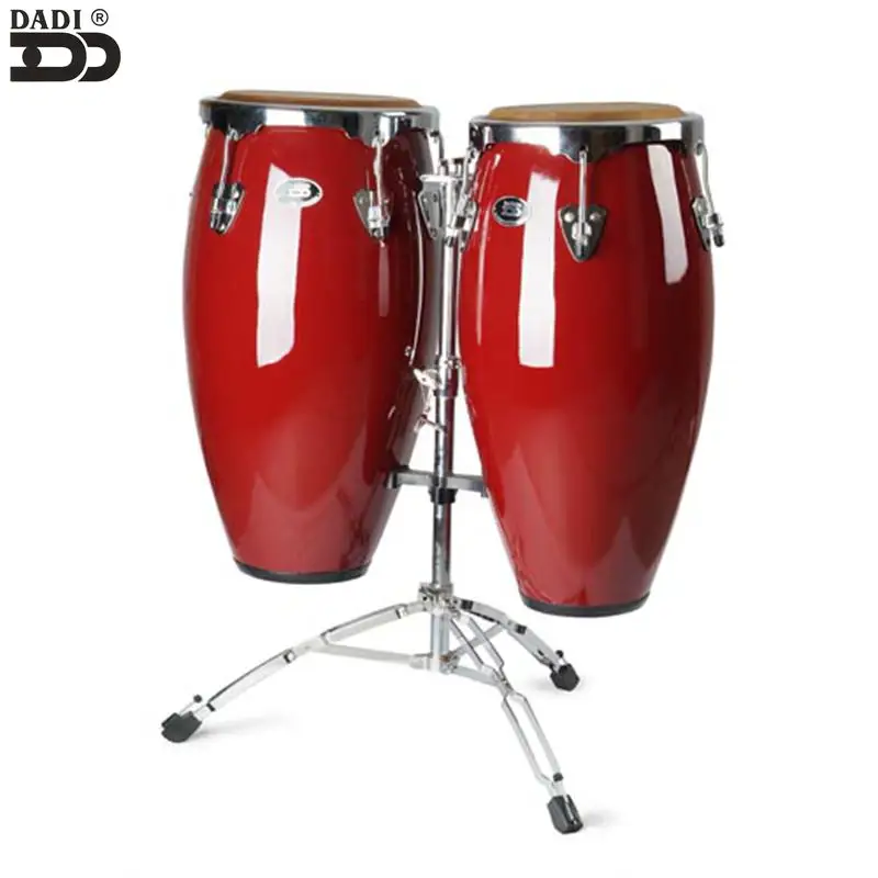 Musical Percussion Instrument 2 In One Fiber Glass Material Double