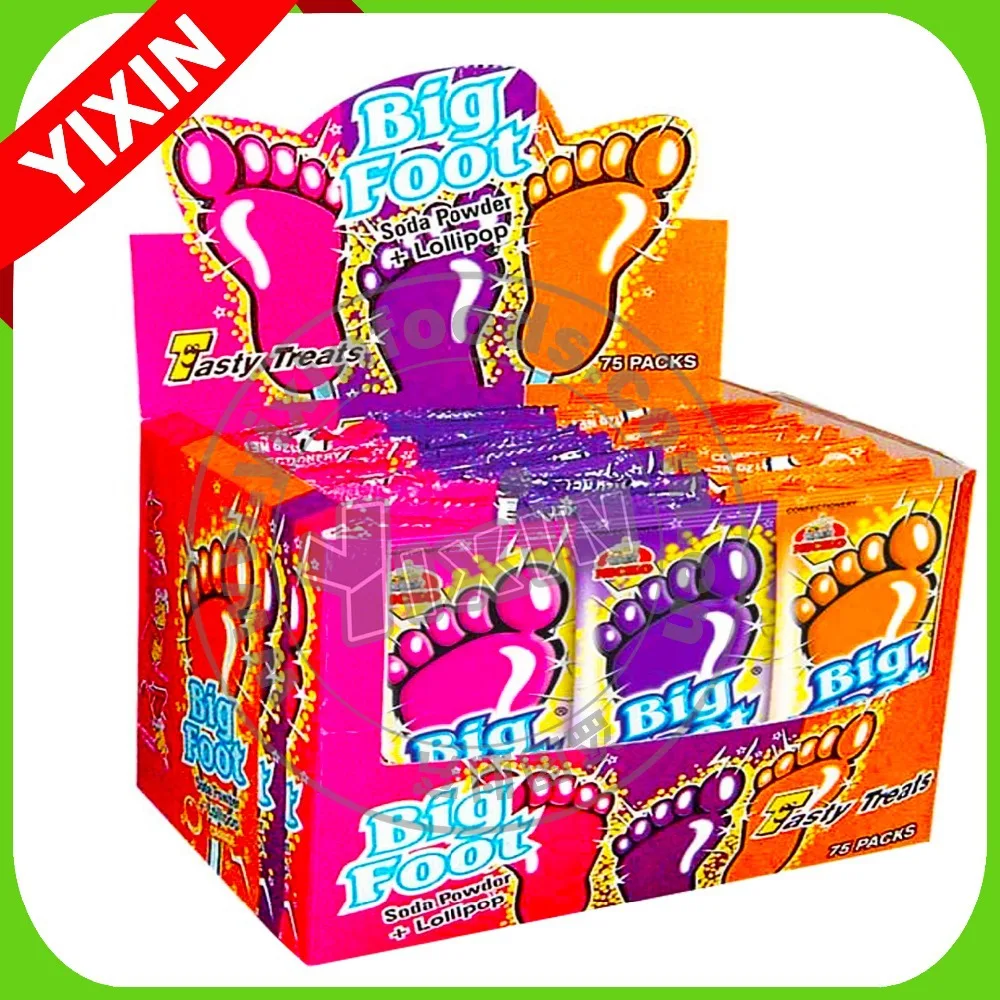 Candy Popping With Big Foot Lollipop Buy Candy Popping With Big Foot