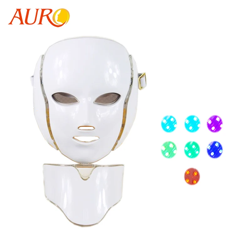 

Au-008C Led Light Therapy Facial Mask With Neck/Facial Care Spa Beauty Machine