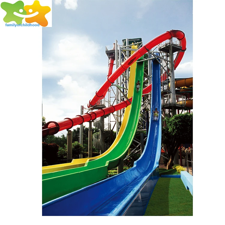 amusement park outdoor water park slide boat playground for sale
