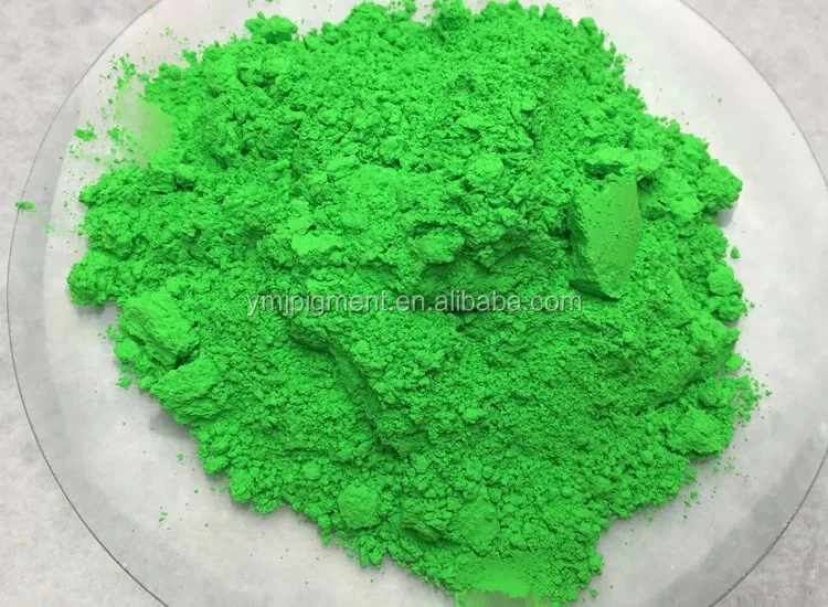 fluorescent pigment green