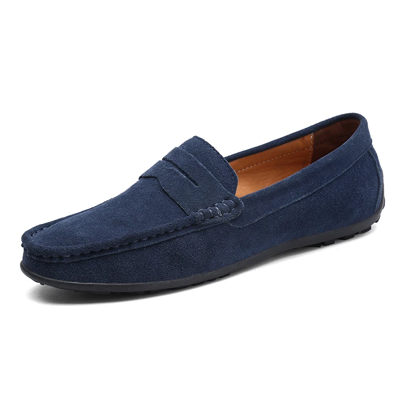 

Men Slip-on Moccasin Driving Shoes Suede Loafers