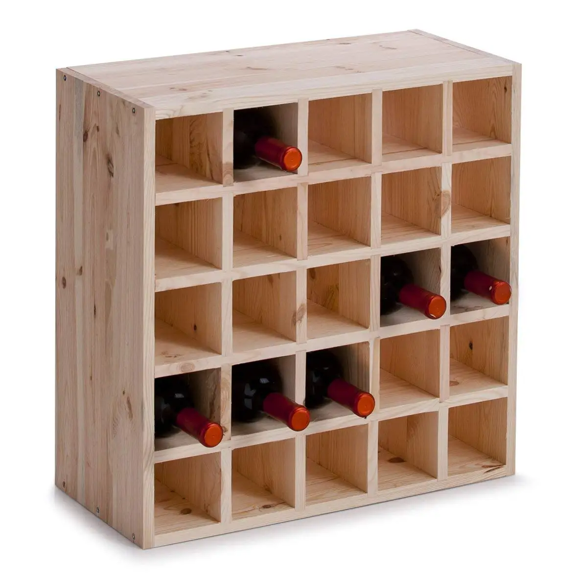 стеллаж для хранения вина в бутылках