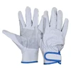 PRI white pigskin garden gloves leather safety gloves ladies garden gloves