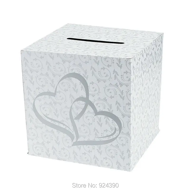 Elegantpark Ta028 Simple 2 Hearts Design Wedding Card Box For Elegantpark Ta028 Simple 2 Hearts Design Wedding Card Box For Collecting Cards Party Supplies In Price On M Alibaba