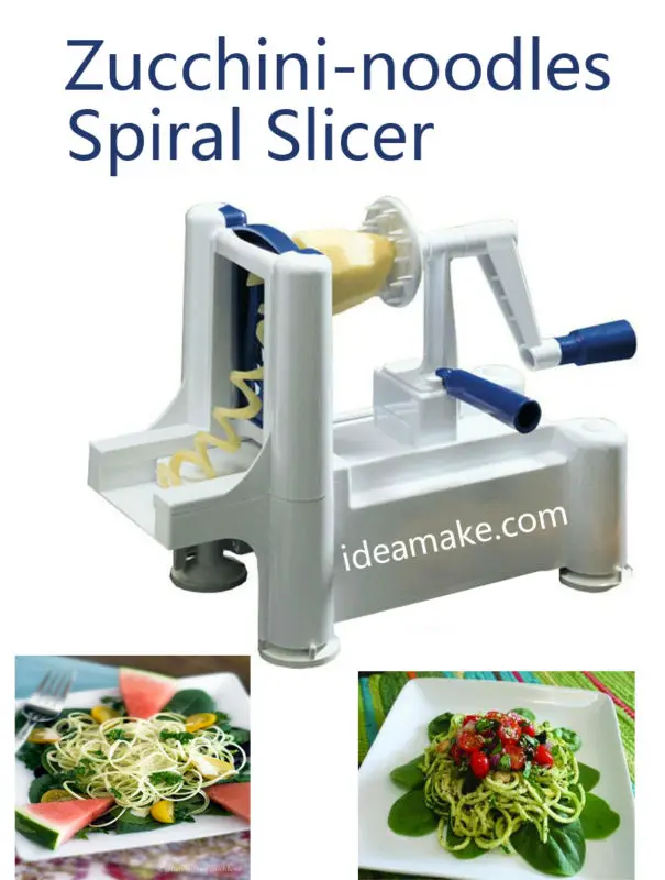 Tri-Blade Spiral Vegetable slicer