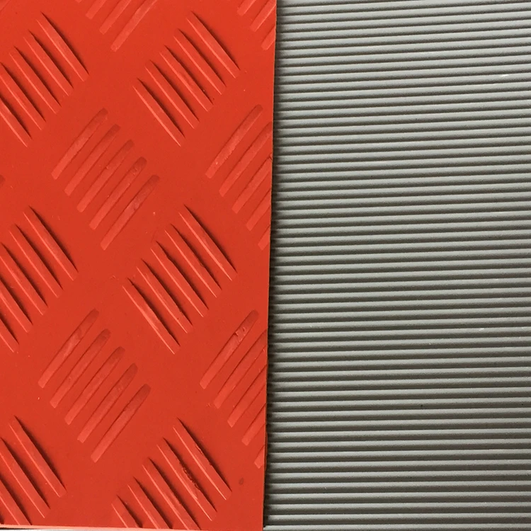 黑色固体薄橡胶板弹性硫化橡胶地板