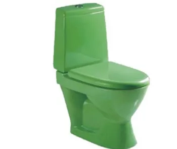 Bathroom Ceramic Two Piece Green Toilet/wc Toilet/colored Toilet - Buy