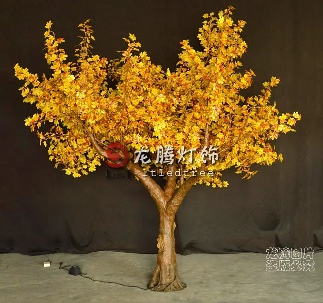 
2020 Hotsale Waterproof artificial led maple tree 