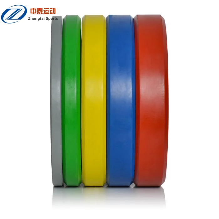 

45 lbs standard rubber weight lifting rubber plate