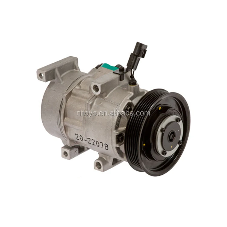 Nitoyo Auto Ac Parts Car 12 Volt Ac Compressor Used For Kia Rio 1.4