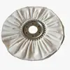 100% cotton cloth fold Buffing Wheel for polishing metal, stainless steel surface to be clear and mirror finish