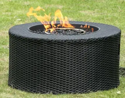 Round Gas Fire Pits For Outdoor Patio Fire Pit Table For Garden