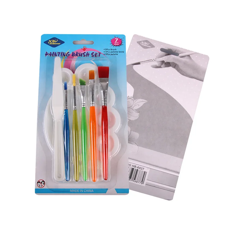 xinbowen fashion kids paint brush candy