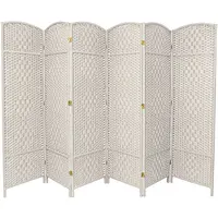 

Folding Decorative India Wooden Screen/ Room Divider / Partition