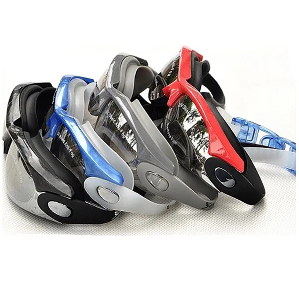 

hot sale high quality swim goggles of waterproof swimming equipment, Blue\black\red\grey