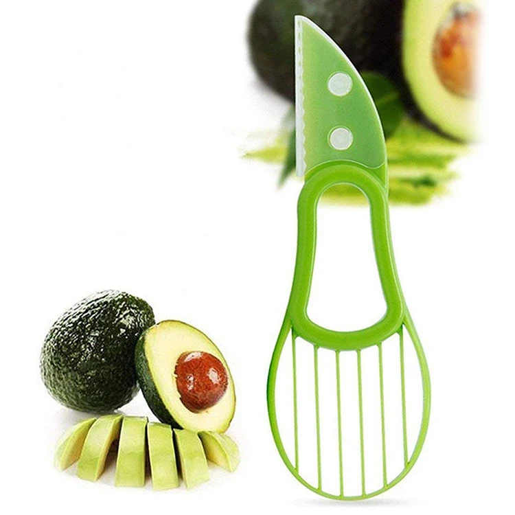 

Eco-friendly plastic Avocado Pitter Avocado Slicer, Green