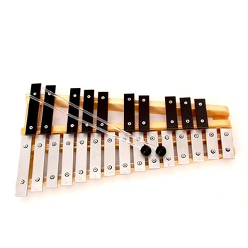 Metal Xylophone With Wooden Frame Musical Instrument Percussion ...