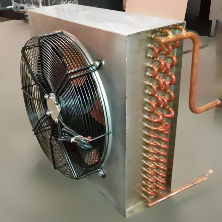 Refrigerator Copper Fin Type Aluminum Tube Air Cooled Condenser Coil