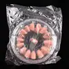 Professional Manufacturer gel faux nail tips color uv funny hand tips false nails crystal