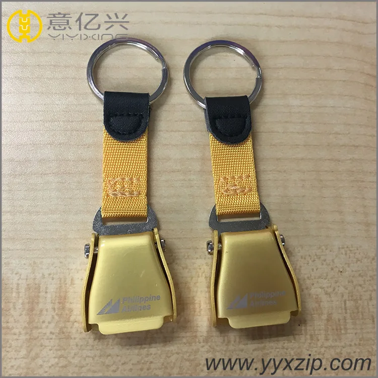 seat belt buckle key ring