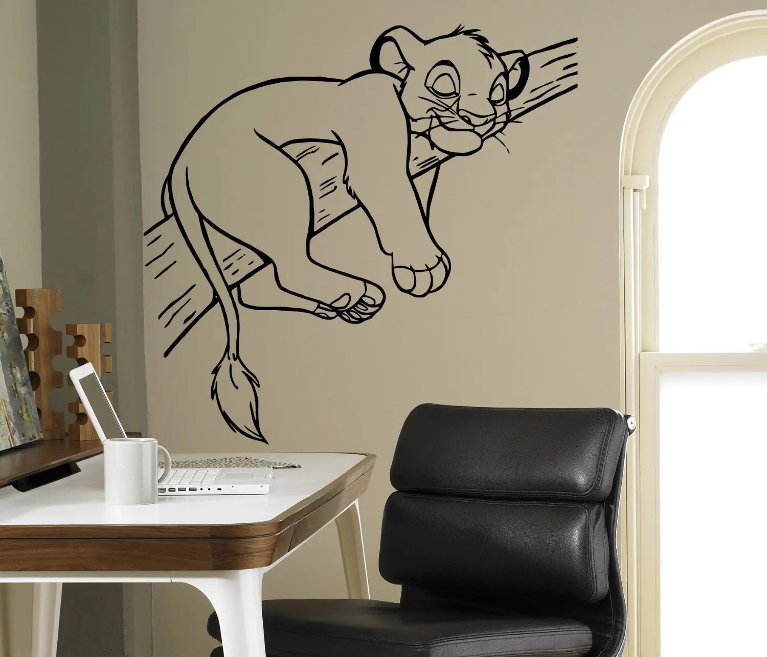 Buy Simba Lion King Wall Decal Disney Cartoons Vinyl Sticker