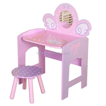 Stylish Pony Wooden Dressing Table Designs With Stool Easy Assembly Dressing Table E1 Mdf Children Furniture Buy Wooden Dressing Table