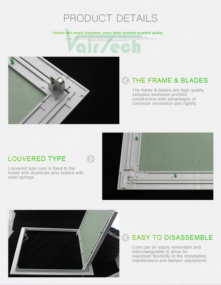 Supply Low Gypsum Wall Ceiling Tiles Access Panel For Hvac System
