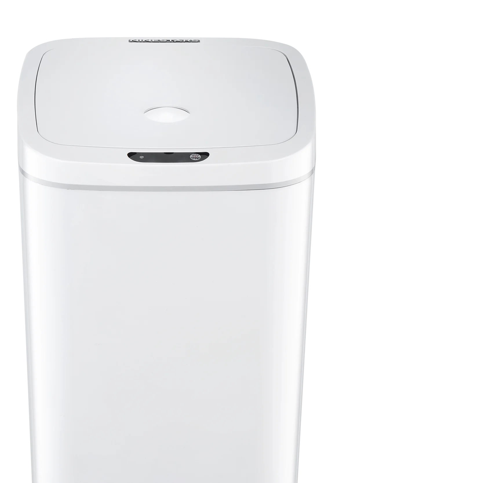 

16L Touch free trash bin touchless garbage can sensor dustbin Household, White