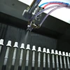 Automatic uv spray coating production line for hardware
