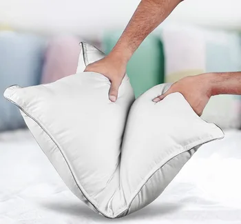 White Hotels White Down Feather Pillows For Sleeping Buy Hilton