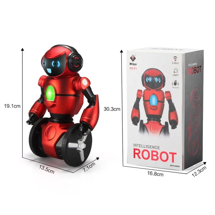 Wholesale Toy Robot Made In China! 2.4g Remote Control Smart Robot Waiter With Loading&dancing