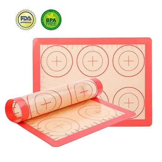 

Custom High Temperature Silicone Mat Baking Pastry Matt, Natural color