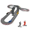 685cm high speed 1:43 stunt mini car race track electric slot toy model