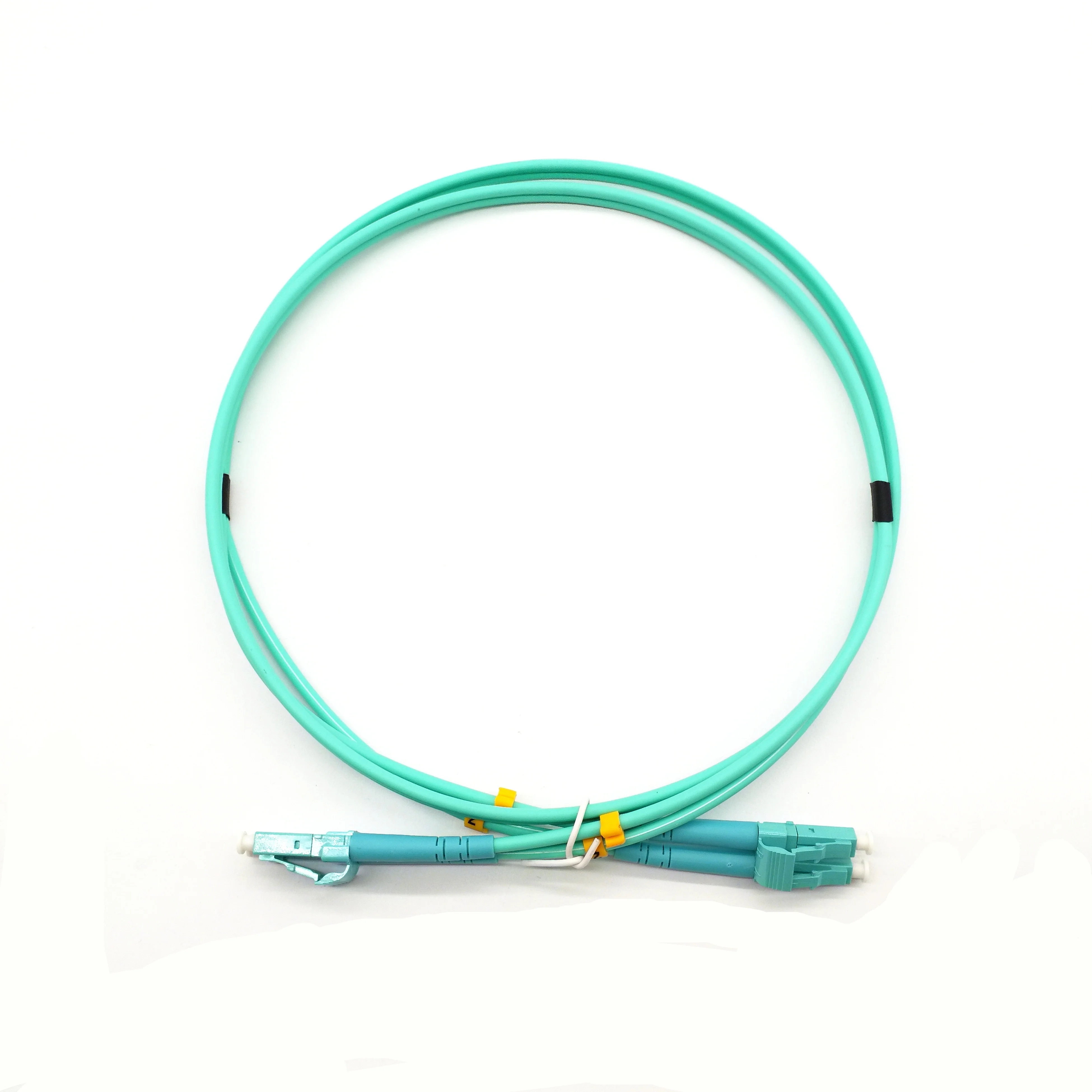 15M Fiber Patchcord Multimode MM 50/125um OM3 PVC Jacket 2.0mm Duplex LC- LC Optic Patch cord - ANKUX.COM